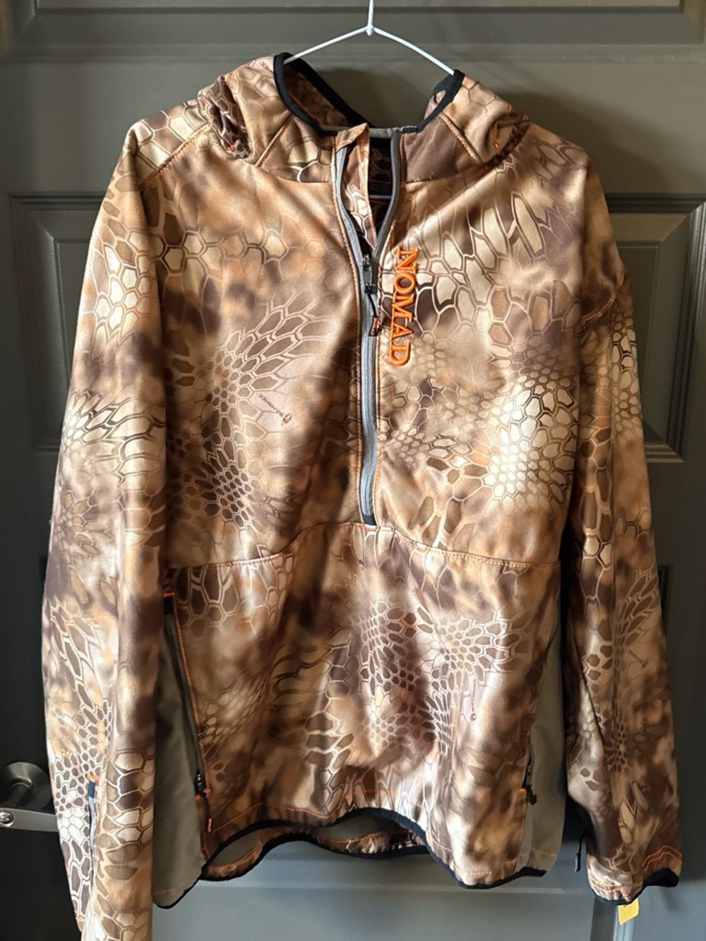 Nomad Banshee Hooded Hunting Jacket - Camo / Brown - Size XL